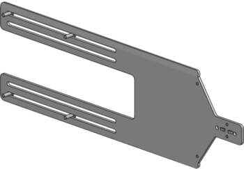 Ergonomic Solutions Kiosk straight bracket  Landscape