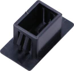 Extralink Cap for patch panels, Black