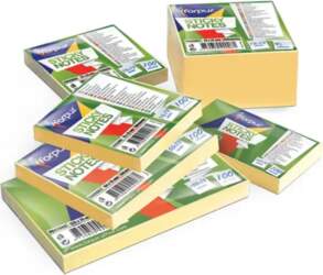 Forpus A cube of sticky notes
