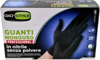 GIO`STYLE Nitrile disposable gloves, 100 per