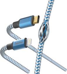 Hama Reflective Charging Cable, USB-C to