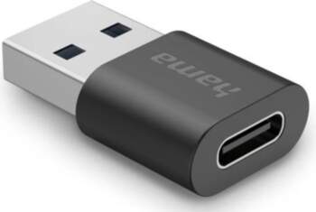 Hama USB Adapter, USB-A Plug to