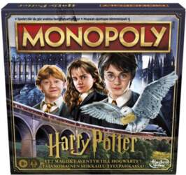 HASBRO GAMING Harry Potter Monopoly Board