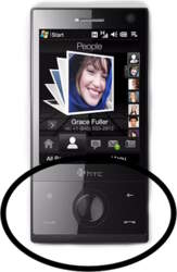HTC  Touch Diamond Front Panel Buttons