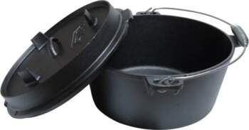 KETLER Cast iron cauldron with lid