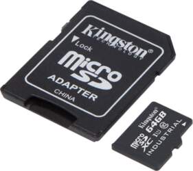 KINGSTON 64GB microSDHC Endurance Flash Memory