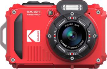 Kodak Pixpro WPZ2 digital camera, red