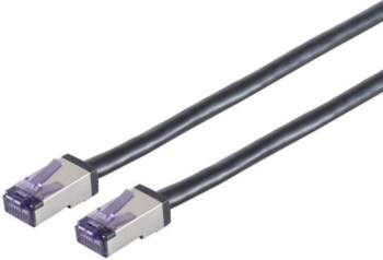 Lanview HIGH-FLEX Cat6a S/FTP Black 3m