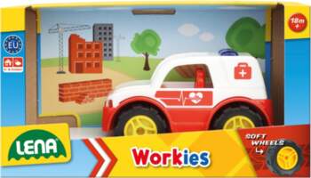 Lena Workies Ambulance 12 cm open