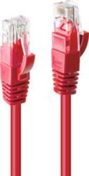 Lindy Red Cat6 U/UTP patch cable