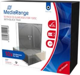 MediaRange CD Reader Box 10pcs Single
