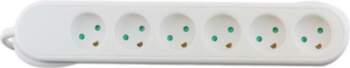 Mercodan Power strip with 6 outlets