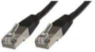 MicroConnect F/UTP CAT5e 10m Black PVC