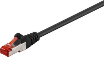 MicroConnect F/UTP CAT6 10m Black PVC