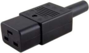 MicroConnect IEC Power Adaptor C19 Plug