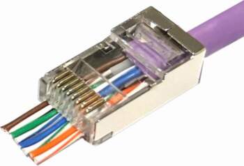 MicroConnect Modular EZ Plug RJ45 8P8C