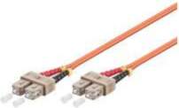 MicroConnect SC/UPC-SC/UPC 1m OM2 Fibre  Patch