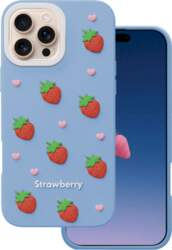 Mocco Strawberry Back Case for Apple
