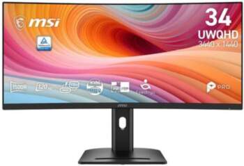 MSI PRO MP341CQPHG E12 computer monitor