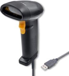 Qoltec 1D USB Laser Barcode Scanner