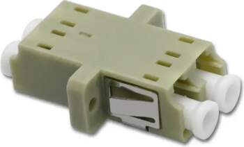 Qoltec Fiber optic adapter LC/UPC |