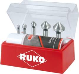 Ruko 5-piece set of countersinks 6