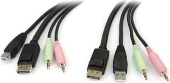 StarTech.com 6ft 4-in-1 USB DisplayPort