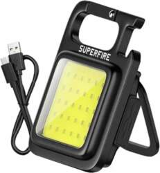 Superfire MX16 flashlight, 600 lm, 500
