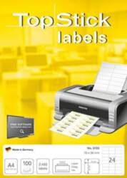 TopStick Printer labels, A4, 70x36mm /