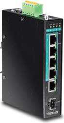 TRENDNET Industrial Switch 5-Port Gbit PoE+