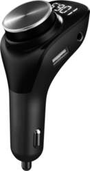 Wave Bluetooth FM Transmitter, Black (WAVE-BT-FMTRANSM3)