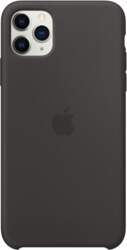 APPLE Silicone Case, Black, for iPhone