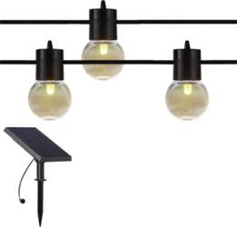ArtFlow Decor. solar light string, G4x12