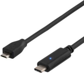 Deltaco USBC-1024 USB cable, USB 2