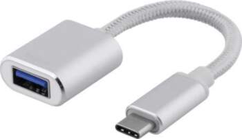 Deltaco USBC-1278 USB cable, USB 3