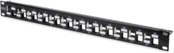 Digitus Modular shielded 24-port patch panel