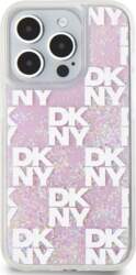 DKNY Liquid Glitter Checkered Pattern Case