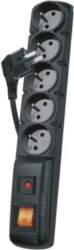 EMOS 1909050153 surge protector, black, 5