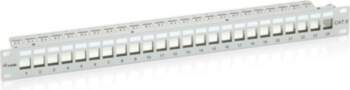 Equip 19" Patch Panel 24xKeystones FTP