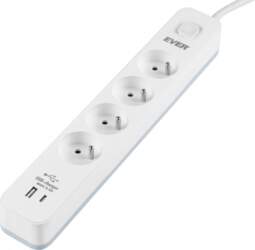 EVER Surge protector strip PROTECT 4PL