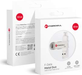 FORCELL F-DATA metal pendrive 32GB USB3