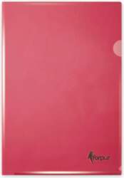 Forpus A4 glossy, red document folders