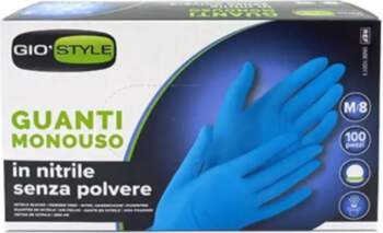 GIO`STYLE Nitrile disposable gloves, 100 per
