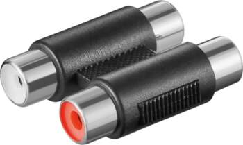 Goobay Adapter plug 2 RCA sockets