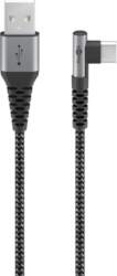 Goobay USB-A to USB-C 90° angled