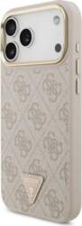 GUESS 4G Strass Triangle Logo Gold