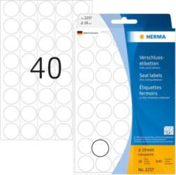 Herma Locking nut. Transp. 19 mm