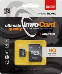 IMRO 8GB microSD memory card with