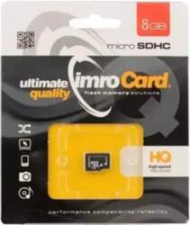 IMRO 8GB microSDHC memory card, Class
