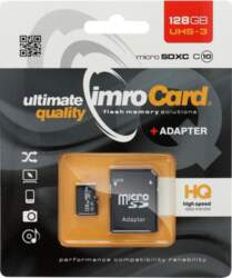 IMRO memory card microSD 128GB 100MB/s